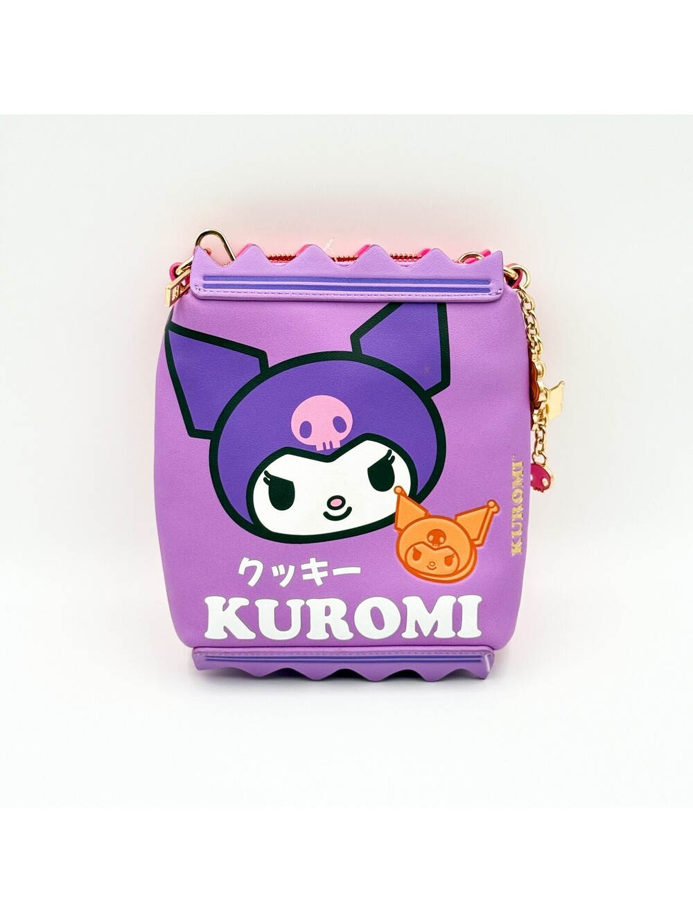 Sanrio My Melody Kuromi Chip Bag Crossbody Purse Kawaii NWOT